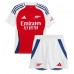 Maillot de foot Arsenal Ben White #4 Domicile vêtements enfant 2024-25 Manches Courtes (+ pantalon court)